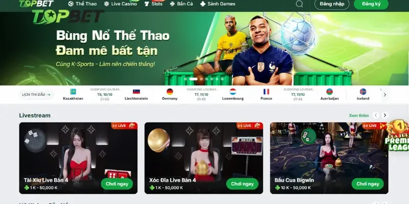 Tổng quan về nhà cái Topbet
